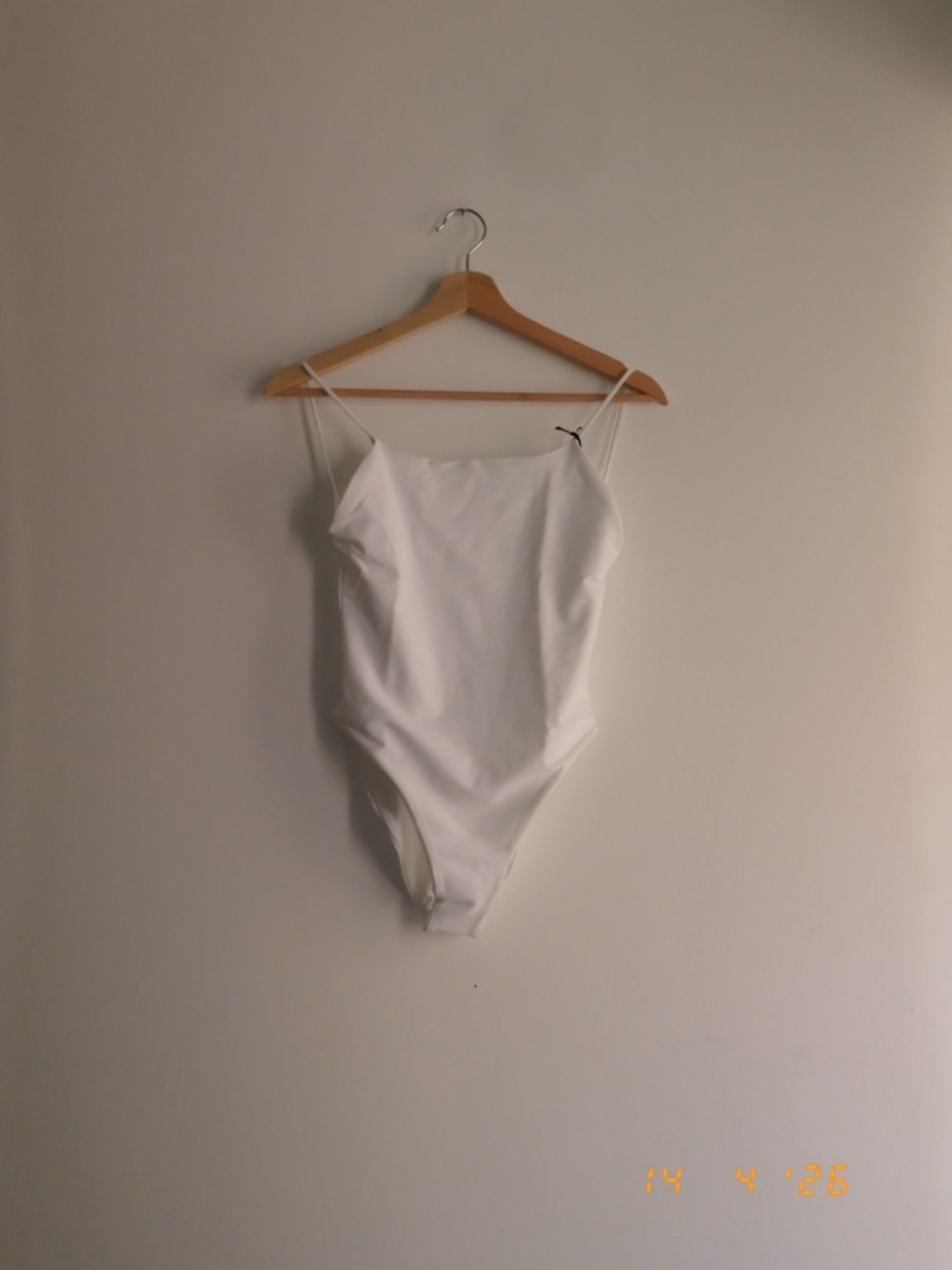 Jade Swim White One-Piece Swimsuit NEW WITH TAGS